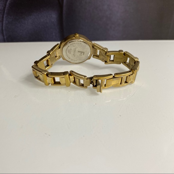 Fossil gold toned stainless steel‎ watch